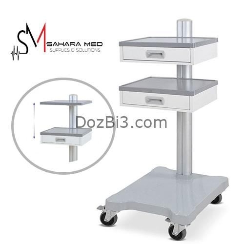 Chariot pour dispositifs médicaux à 2 étages