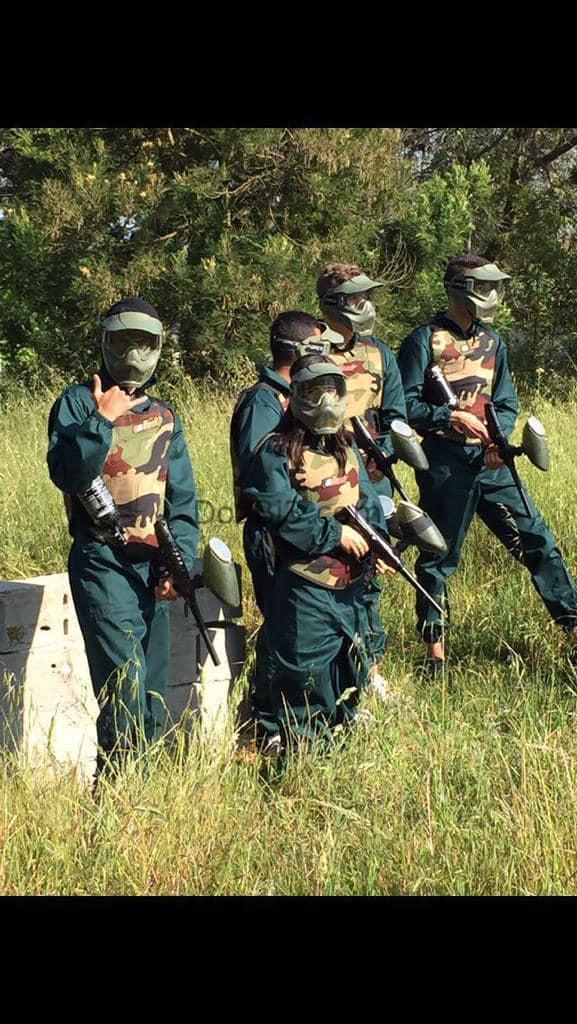 Matériel complet pour le projet du paintball