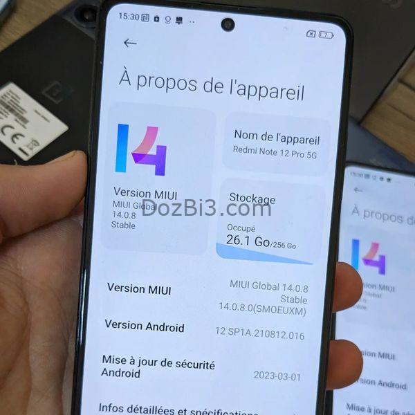 📱هاتف Redmi Note 12 Pro 5G