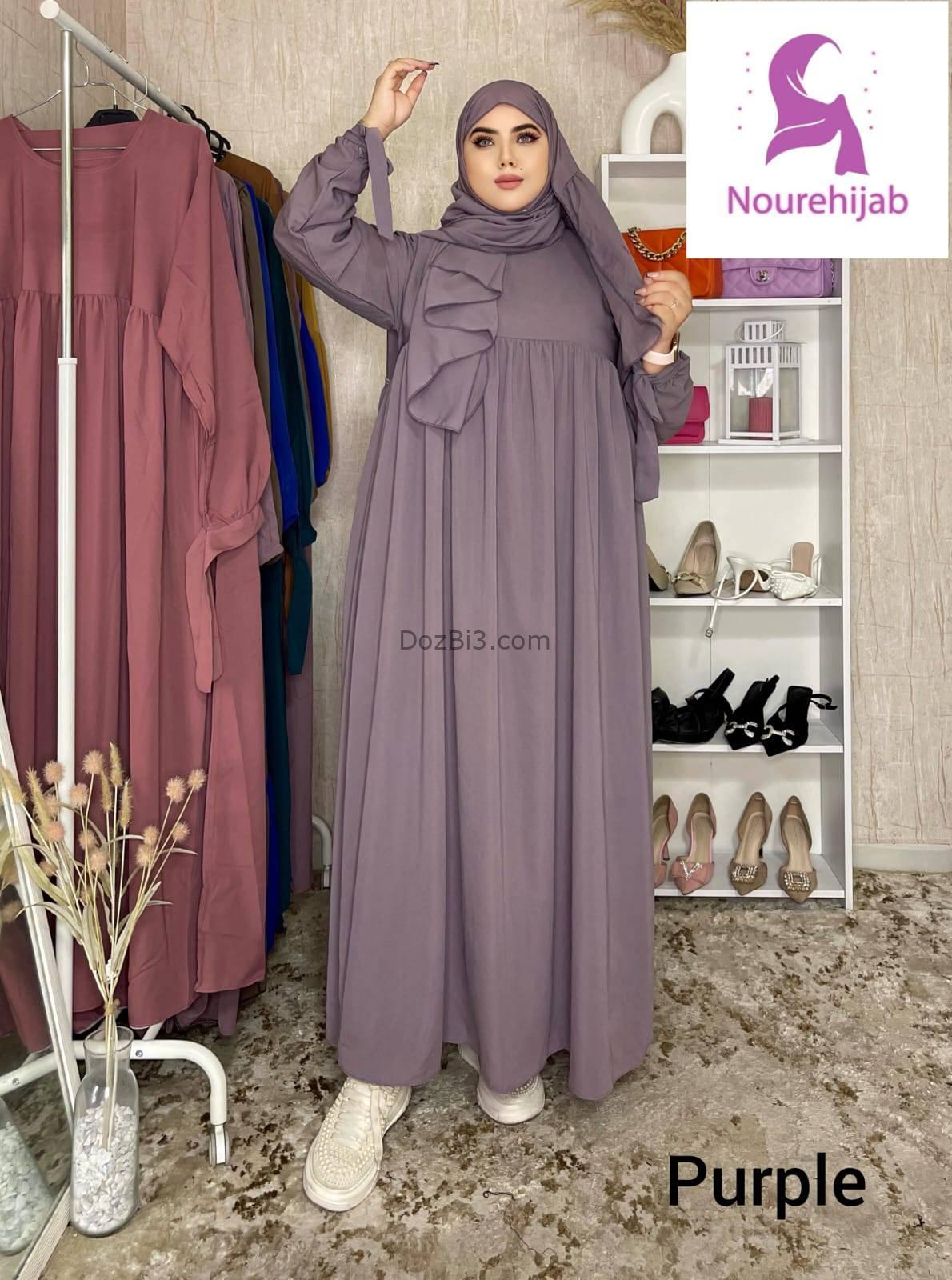 عبايه بالشال
