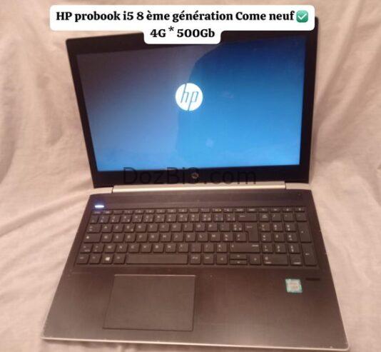 HP probook i5 8 ème génération