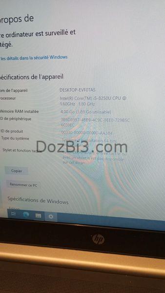HP probook i5 8 ème génération