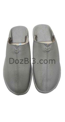 Babouche artisanale moderne pour les hommes en cuir
