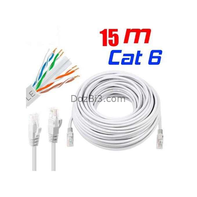 Câble Réseau Ethernet RJ45 CAT6 LAN