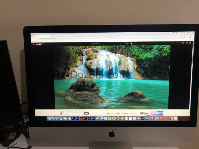 iMac 27 pouce model ( fin 2012) slim processeur i5 /16 gb ram / 512 SSD Bon état