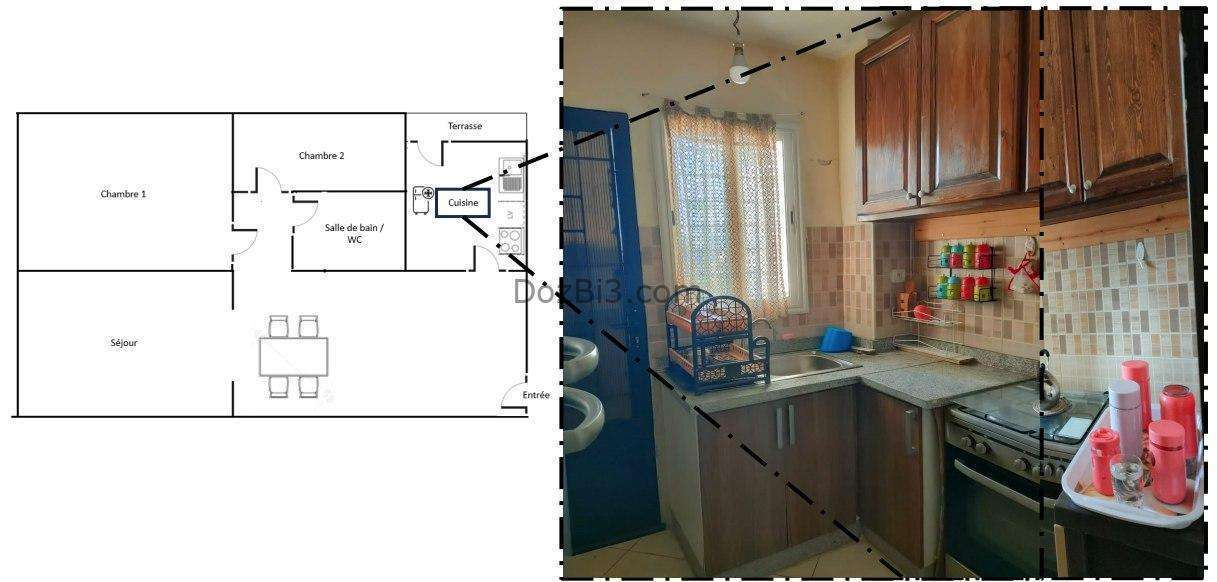 APPARTEMENT À VENDRE A BOUZNIKA