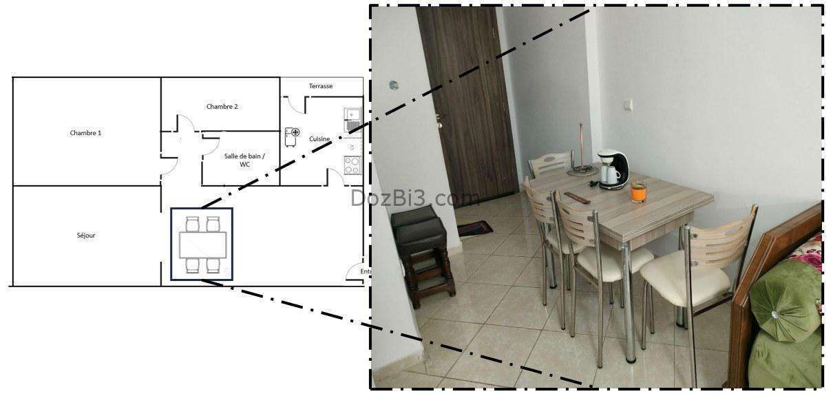 APPARTEMENT À VENDRE A BOUZNIKA