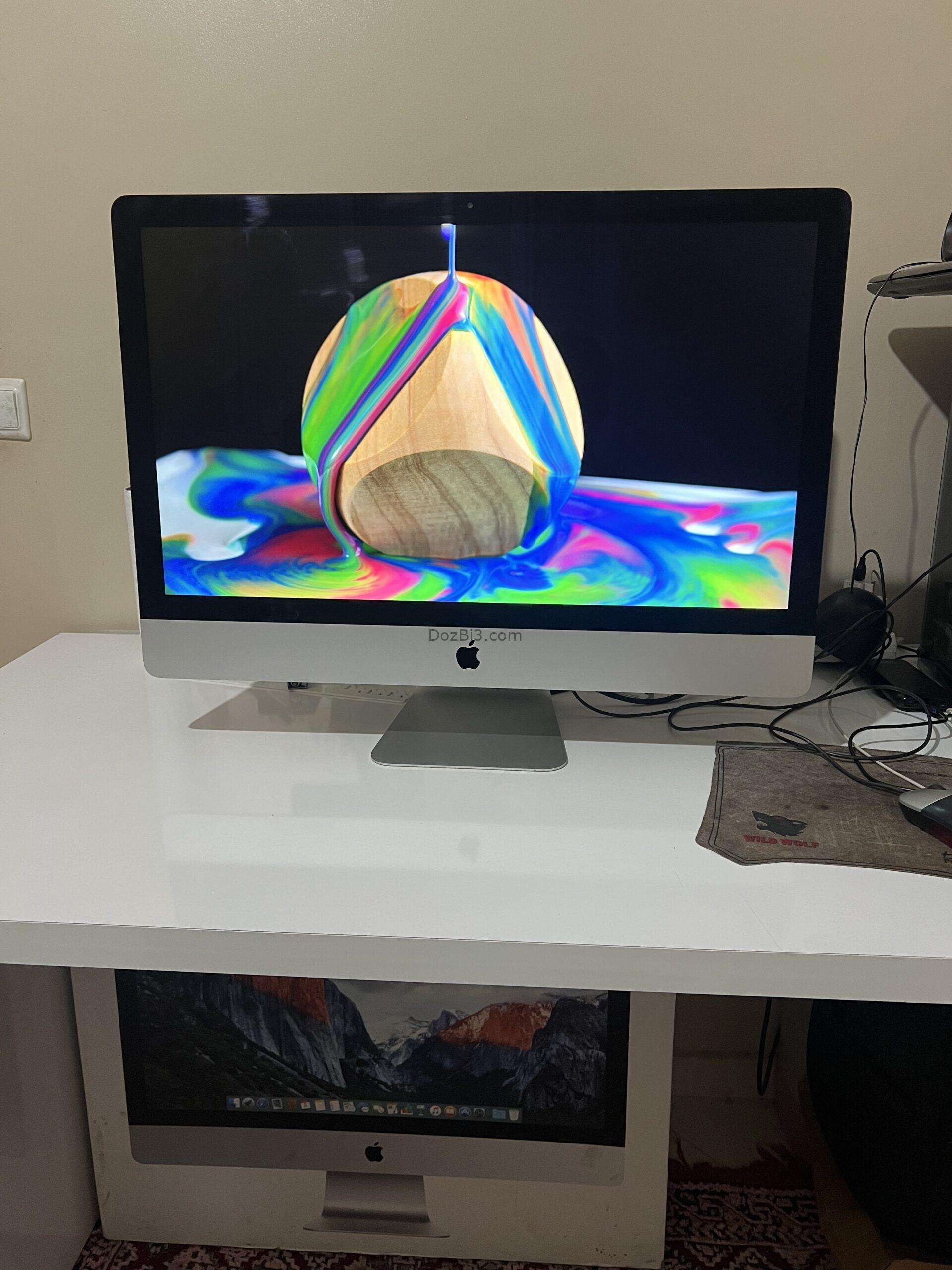 iMac 27 pouce model ( fin 2012) slim processeur i5 /16 gb ram / 512 SSD
