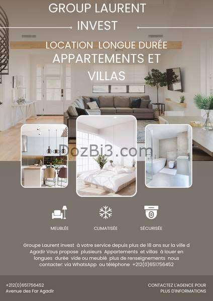Appartement meublé founty