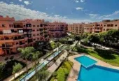 JOLI APPARTEMENT MEUBLÉE AVEC PISCINE À LOUER-MARRAKECH