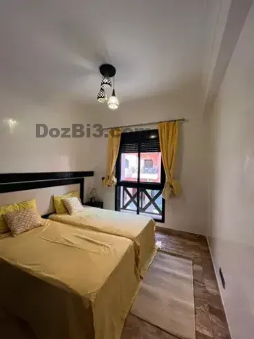 JOLI APPARTEMENT MEUBLÉE AVEC PISCINE À LOUER-MARRAKECH