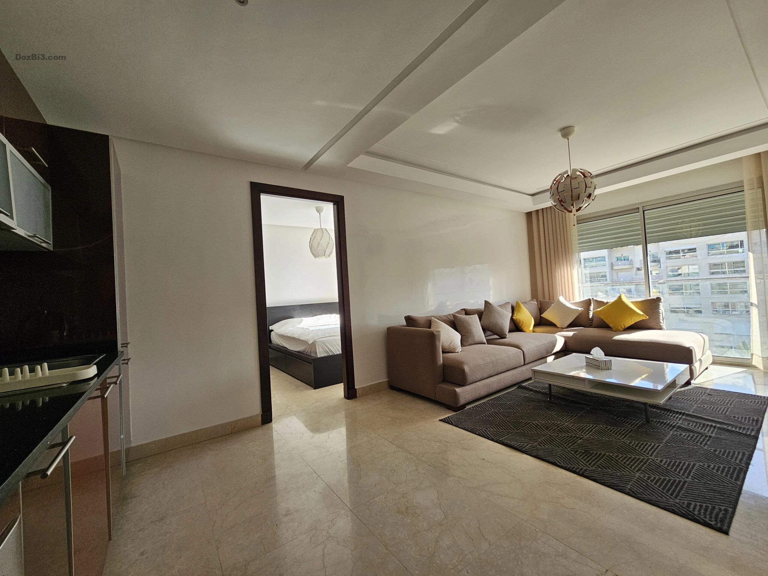 Superbe studio meublé à louer à Maarif, Zerktouni