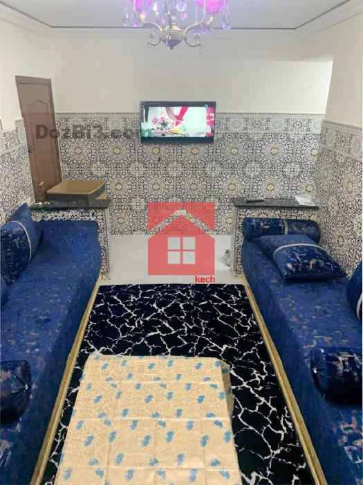 شقة مفرشة للكراء الشهري قرب مرجان