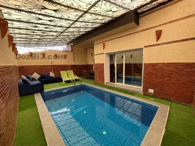 Villa à Vendre Meublée avec piscine privée Tamansourt