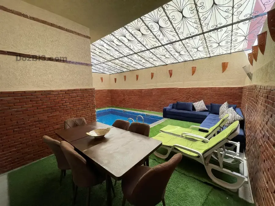 Villa à Vendre Meublée avec piscine privée Tamansourt