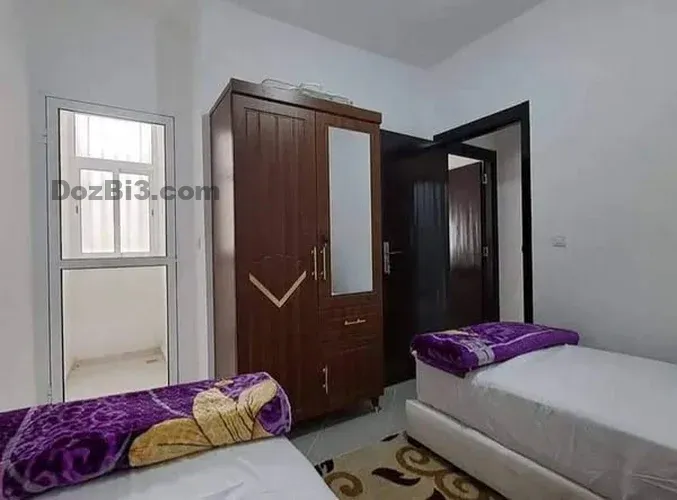 شقة مفرشة للكراء حدا دار الفحم
