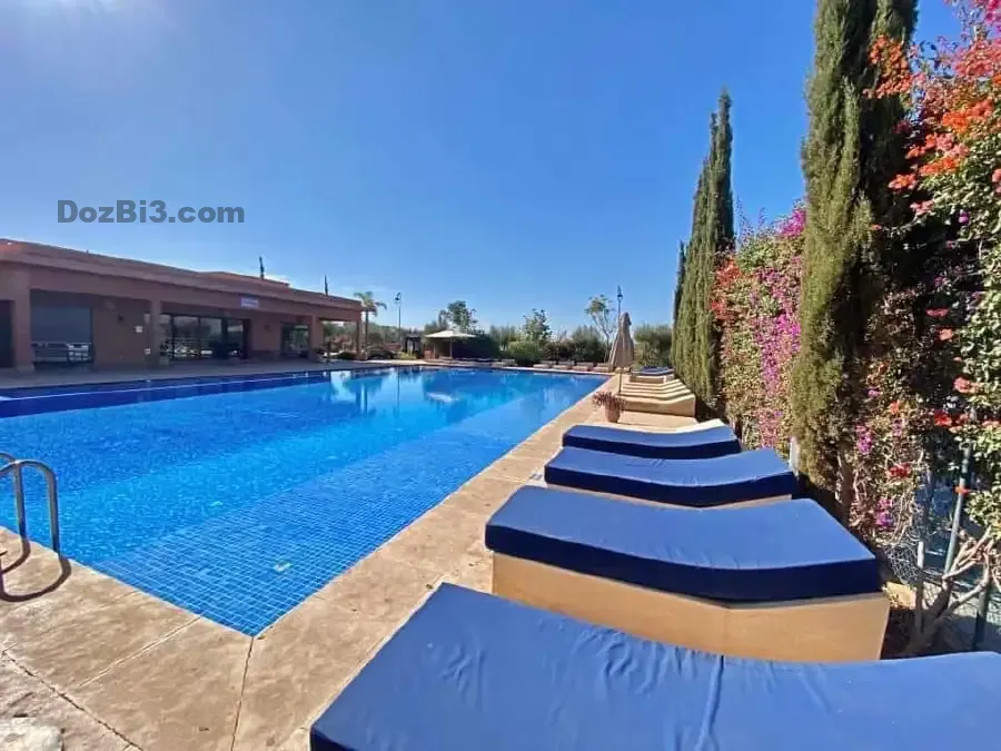 LOCATION D’UN MAGNIFIQUE APPARTEMENT MEUBLÉ – JARDIN DE L’ATLAS