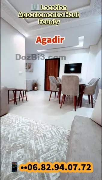 Appartement location meublee a Haut Founty