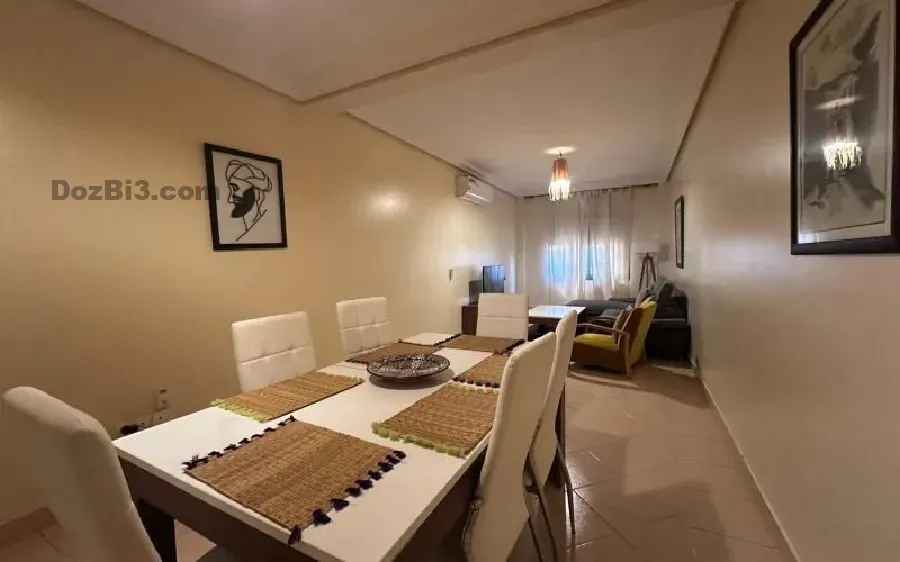 Appartement meublé location longue durée Gueliz