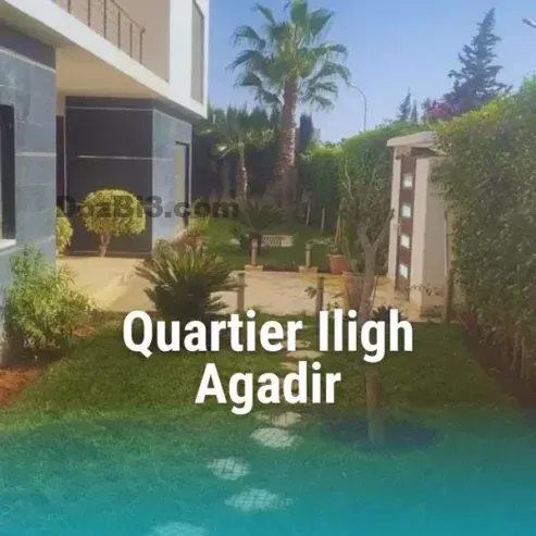 Villa luxueuse à vendre quartier Iligh