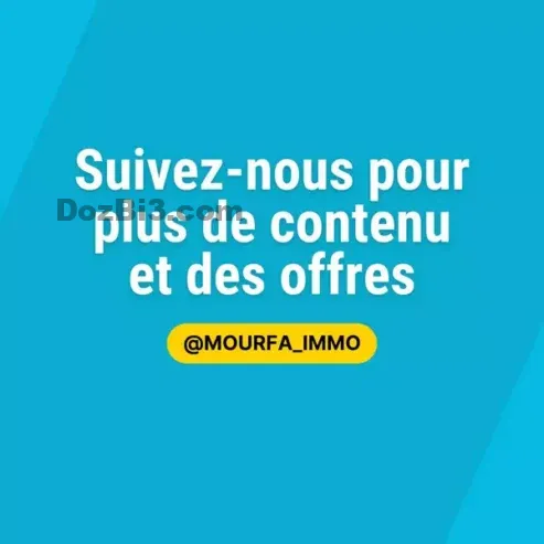 Villa luxueuse à vendre quartier Iligh