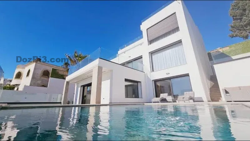 Luxueuse villa avec vue sur la mer quartier Al Manar