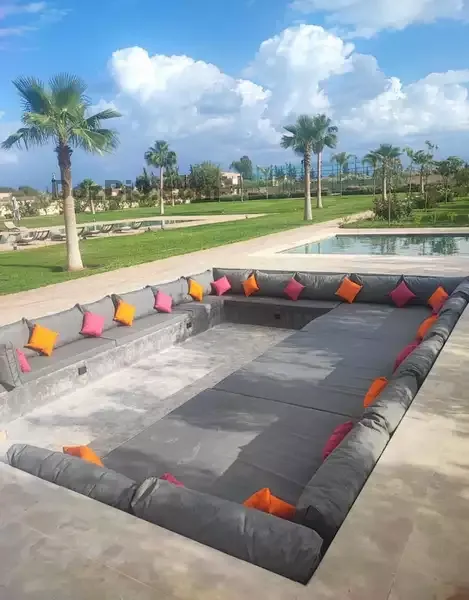 Villa de luxe à louer – 7 suites – route d’Ourika