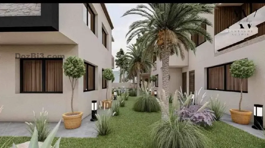 Projet Villas – Tamraght – À 3 min du plage