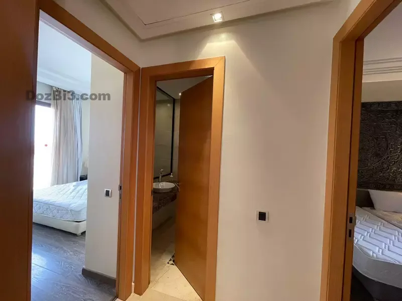 Magnifique appartement meublé sur route de Casa
