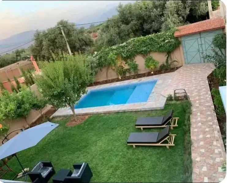 Charmante villa avec Piscine sans vis a vis route d’ourika