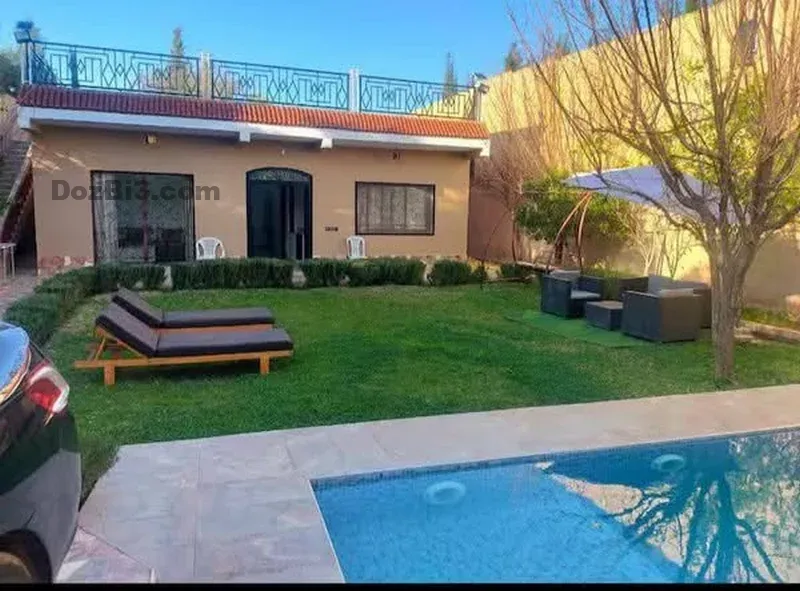 Charmante villa avec Piscine sans vis a vis route d’ourika