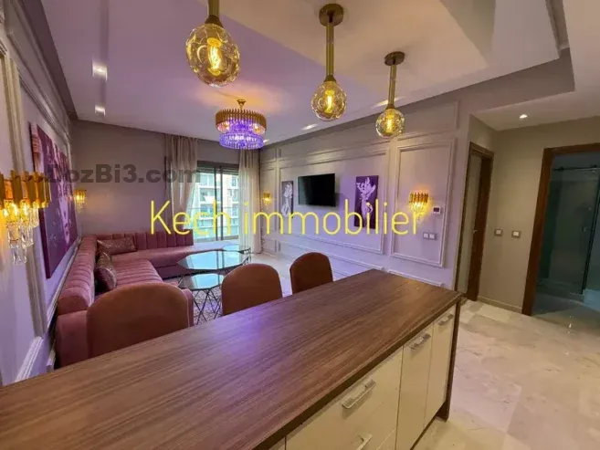 appartement meublé neuf à vendre route de Casa