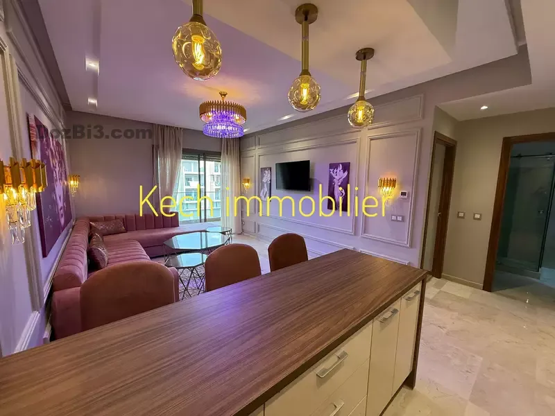 appartement meublé neuf à vendre route de Casa