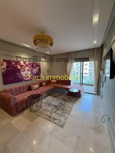 appartement meublé neuf à vendre route de Casa