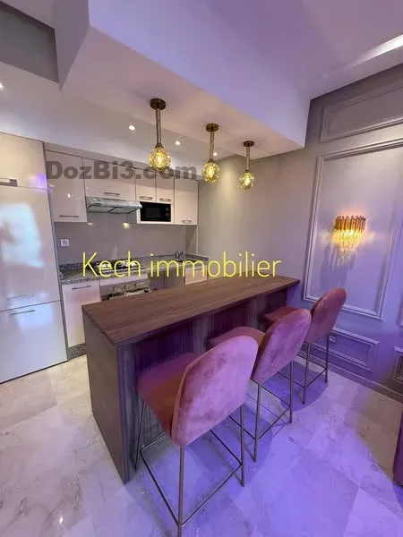 appartement meublé neuf à vendre route de Casa