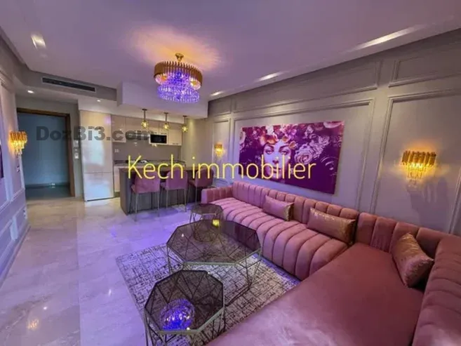 appartement meublé neuf à vendre route de Casa