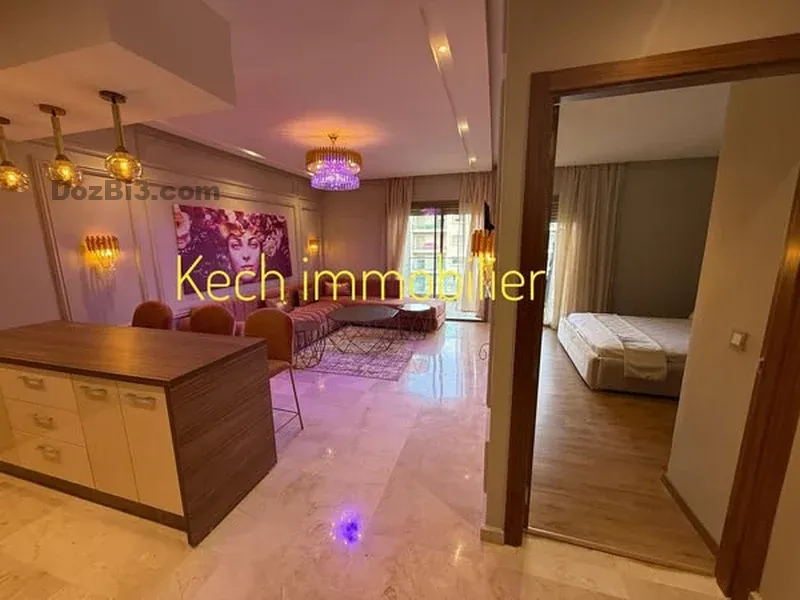 appartement meublé neuf à vendre route de Casa