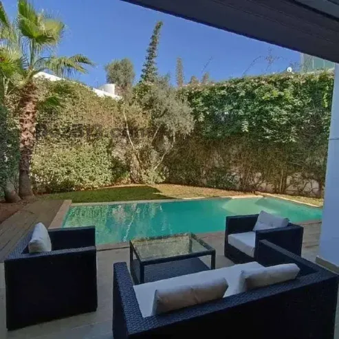 Villa moderne à louer à Ain Diab