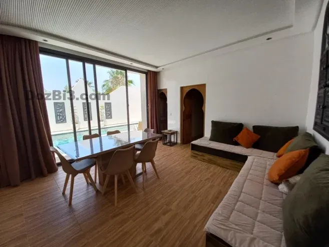 Petite villa avec piscine sans vis-à-vis à louer route de Fès