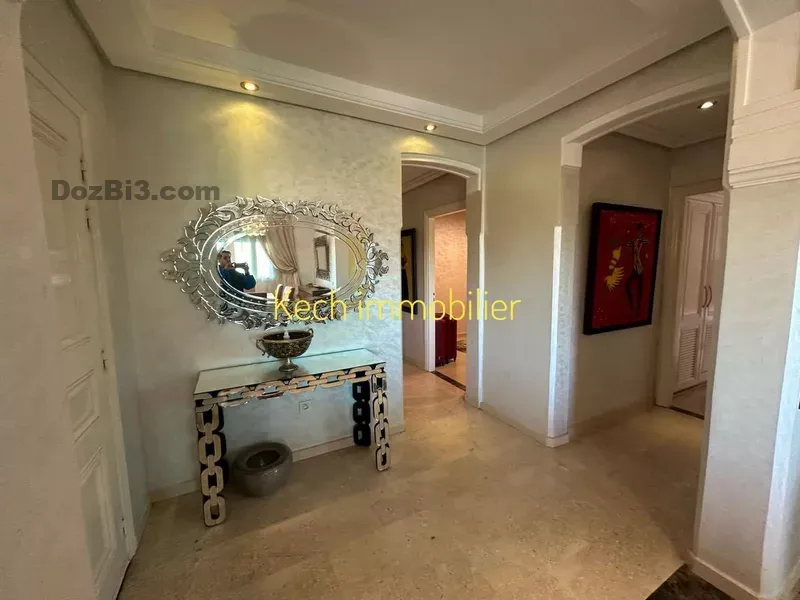 joli appartement meublé à louer Gueliz