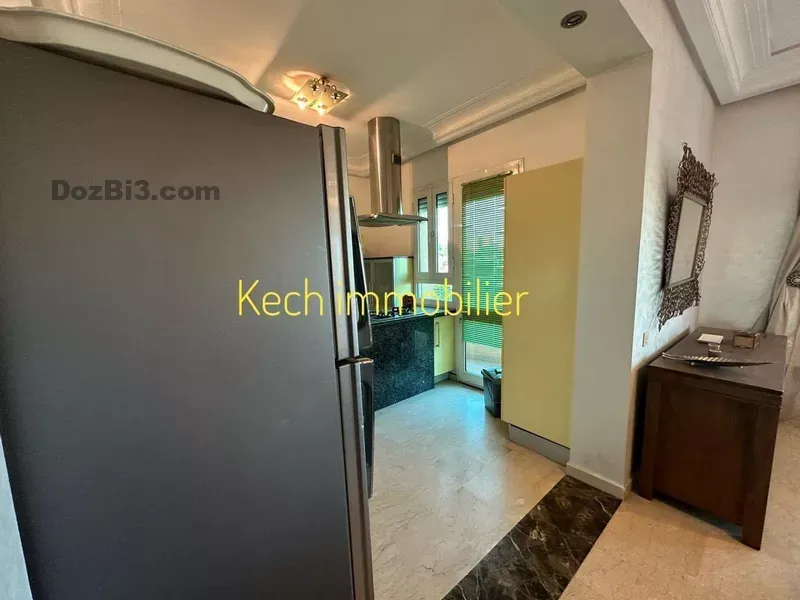 joli appartement meublé à louer Gueliz