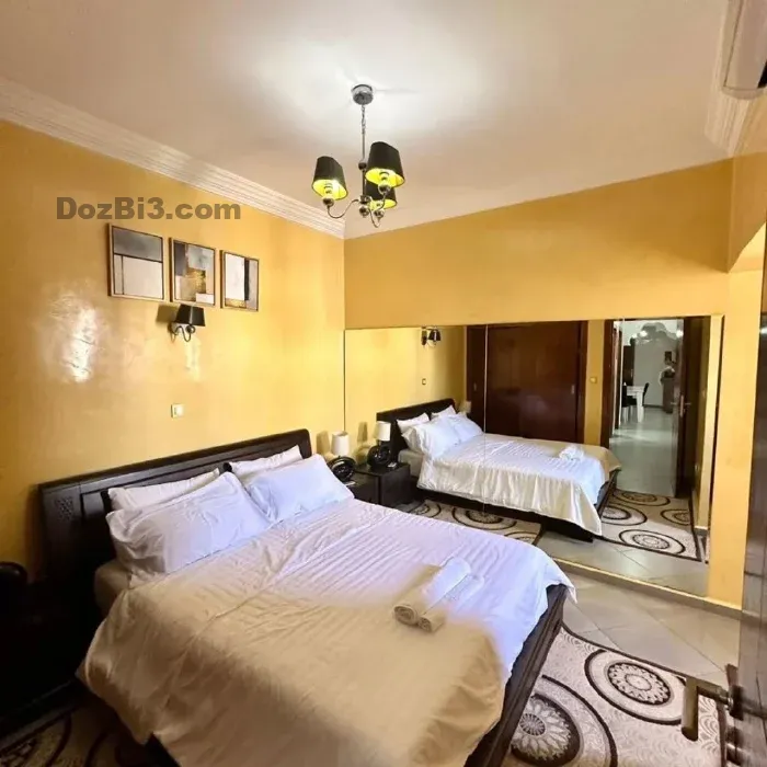 appartement meublé à louer longue durée Hay Salam