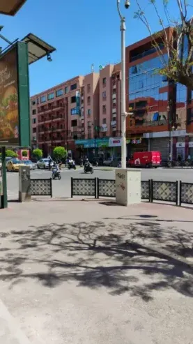 Magasin d’angle sur le boulevard Abdelkrim El Khattabi