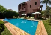 villa avec piscine à vendre Route de casa