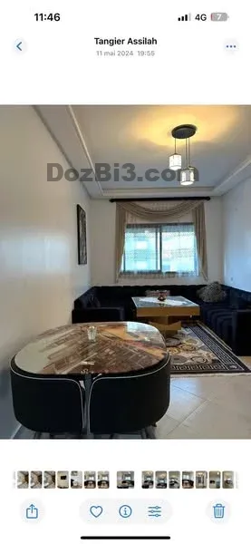 appartement meublé longue durée Mesnana Golfe gardénia