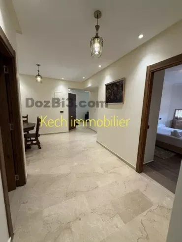 appartement meublé a louer gueliz