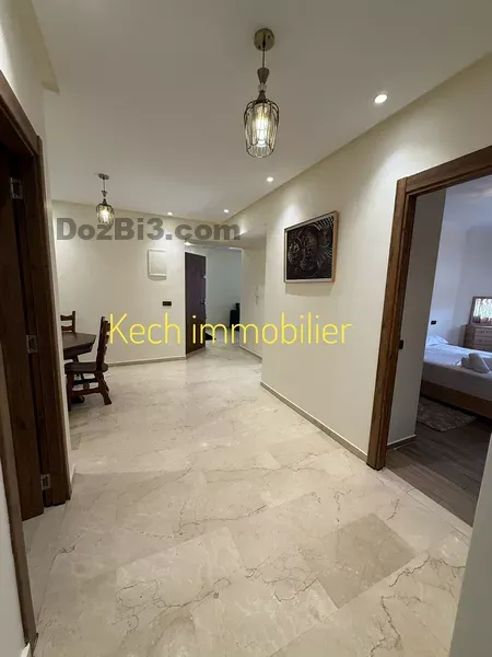 appartement meublé a louer gueliz