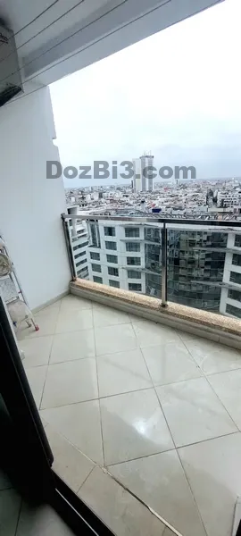 appartement vide à louer avec une vue panoramique Boulevard d’Anfa