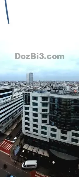 appartement vide à louer avec une vue panoramique Boulevard d’Anfa
