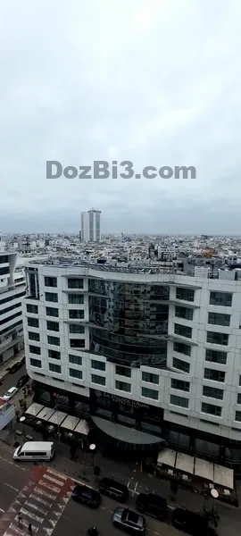appartement vide à louer avec une vue panoramique Boulevard d’Anfa